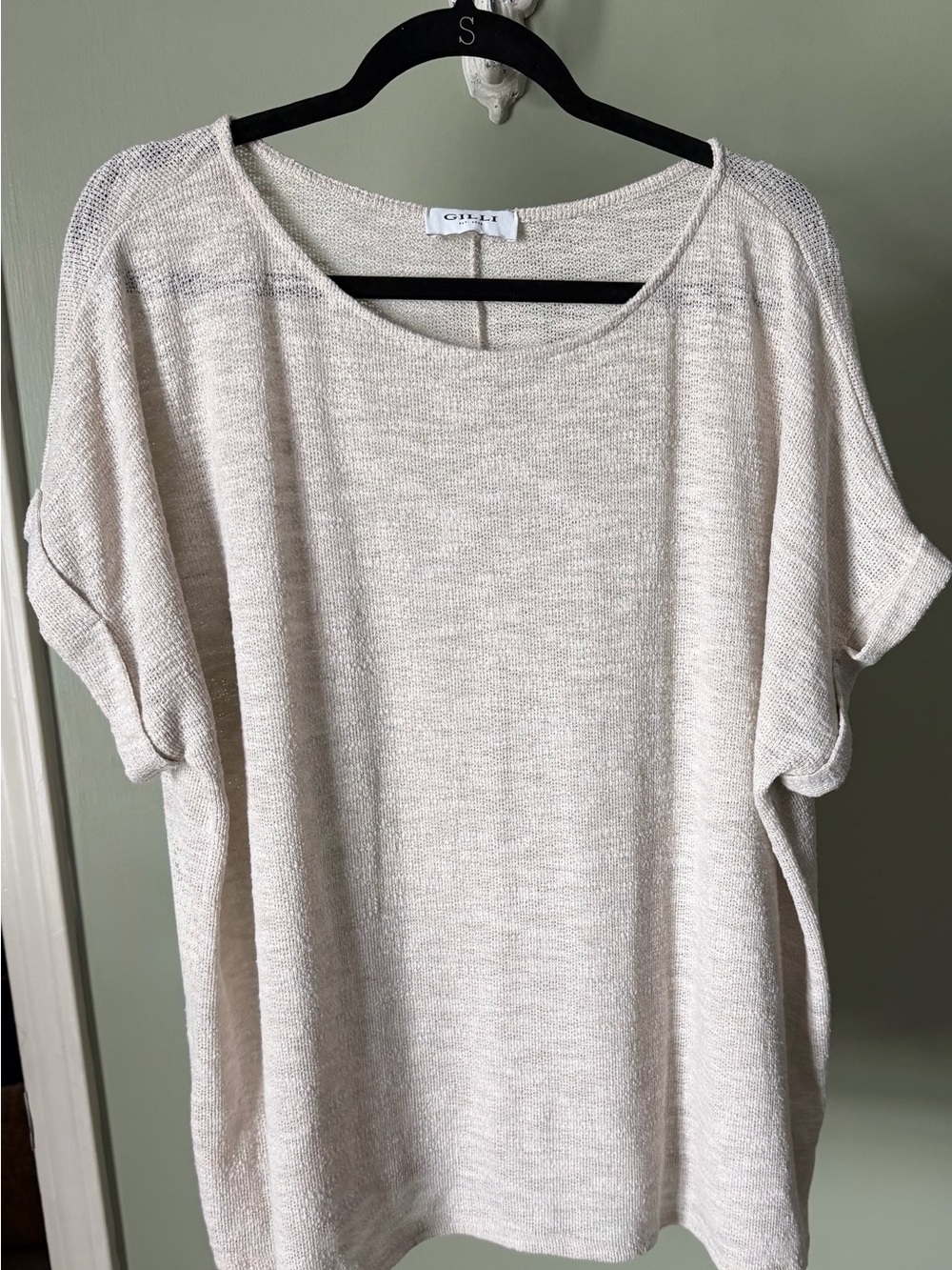 GILLI 1X Lightweight Knit Top